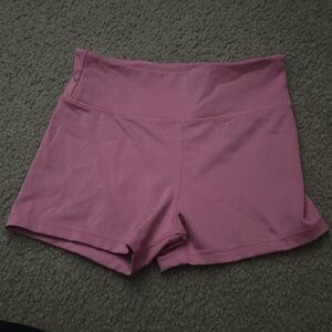 pink kids sport shorts